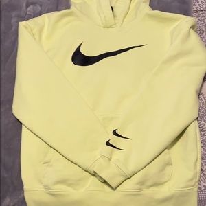 Nike women’s sweater - neon green